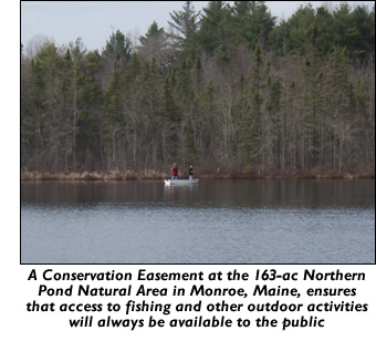Northern Pond Natural Area Monroe Maine